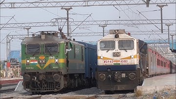 Trains Skipping and Overtaking from Loop Line : Indian Railways