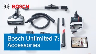 Unlock Limitless Cleaning: Bosch Unlimited 7 Vacuum Cleaner Accessories Explained | Bosch Home India