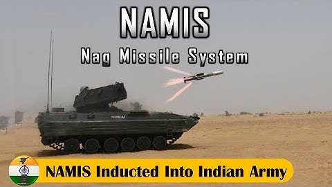 Nag Missile System (NAMIS) Inducted into indian army #indianarmy