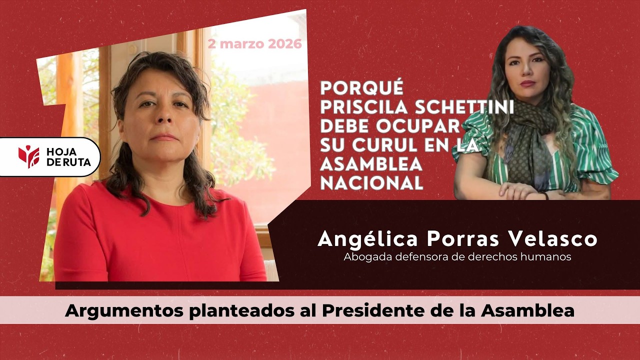 ¿Por qué Priscila Schettini debe recuperar su curul YA? | La explicación de Angélica Porras