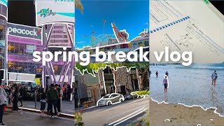 spring break vlog | ado concert, beverly hills, boardwalks, and more!