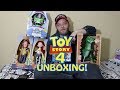 Toy Story 4 Unboxing! Talking Woody & the gang toys! Part 1!