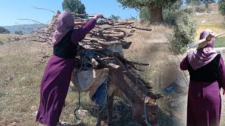 How to make oven: oven for preparing traditional bread and collecting firewood  🏕🌳🏕