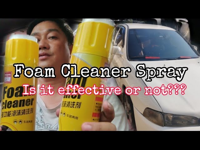 Does “Tuff Stuff” foaming cloth cleaner actually work? 