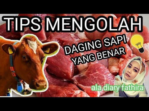 CARA MENGOLAH DAGING SAPI YANG BENAR 