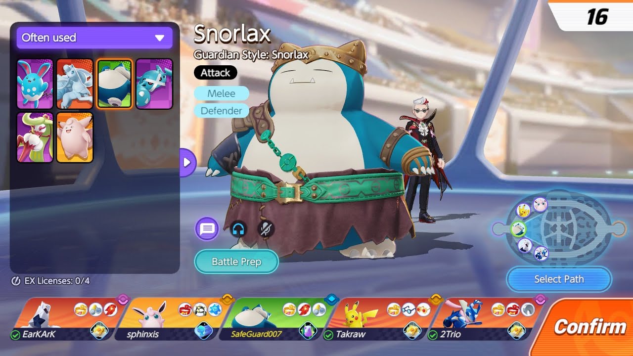 [Pokémon UNITE] Snorlax Jungle