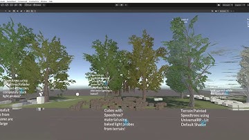 Speedtree BuiltIn Renderer Unity
