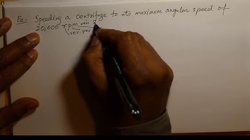 Constant angular acceleration