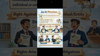 JUS IN PERSONAM #legal #law #gk #jurisprudence #contract #tort #facts #knowledgefacts   #education