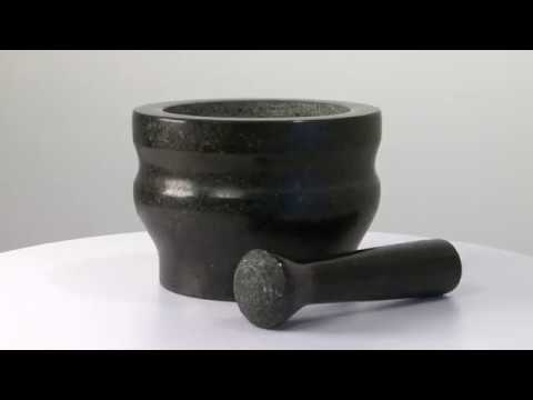 Cole & Mason Black Granite Mortar & Pestle