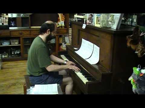 Super Mario Land 2 Ending Theme sight-read by Tom Brier