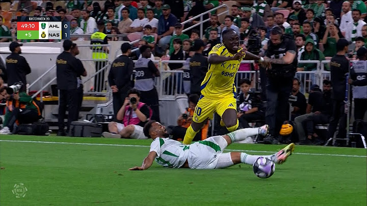 Sadio Mané was UNSTOPPABLE Tonight with Al Nassr vs Al Ahli | 1080i HD