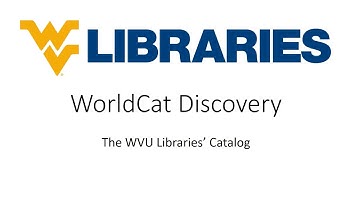 WorldCat Discovery Demo for Musical Theatre