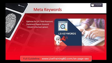 On Page SEO Bangla Tutorial (Basic to Advance)  |  Optimize Your Website Easily  |  LiveTrainingBD