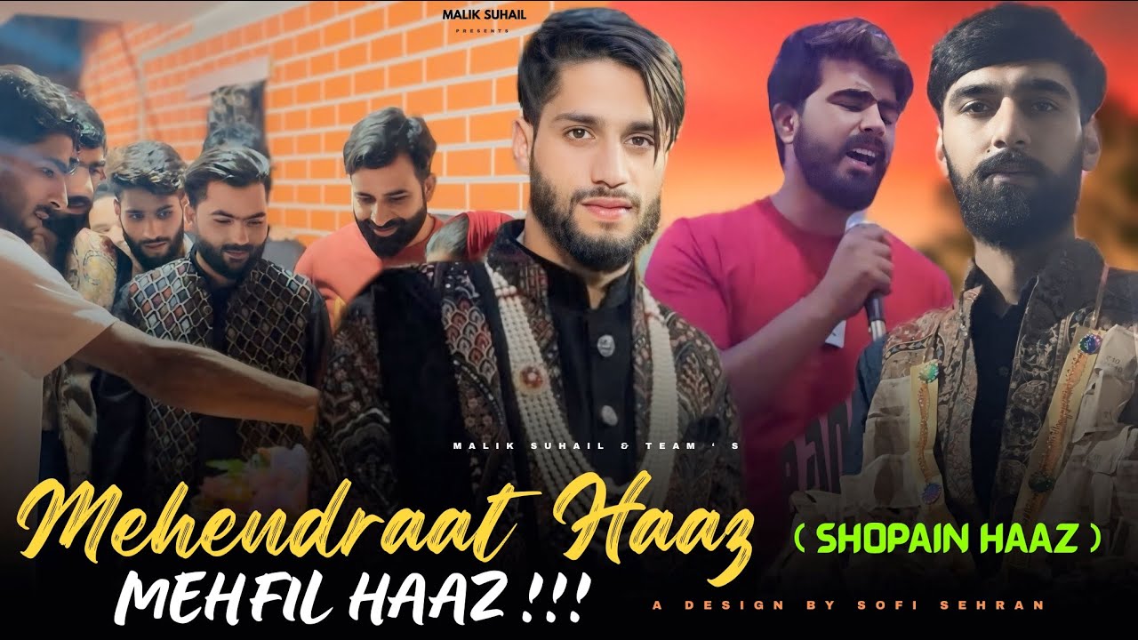 DAWAT HAZ !! MEHANDI RAAT HAZ !! 😇 !! SHOPIAN HAZ 🤣🤍🙌 @maliksuhail02 