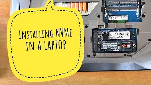 How to add NVMe SSDs to a gaming laptop | upgrade your drives