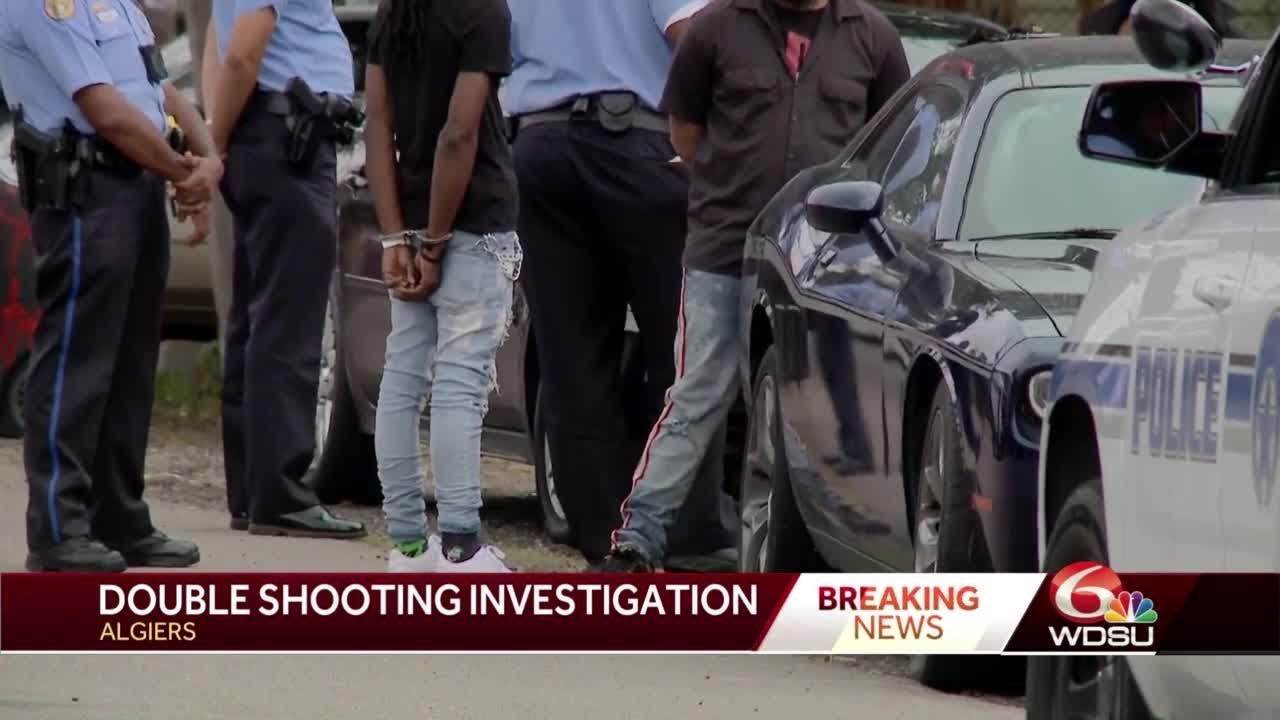 NOPD investigating double shooting in Algiers that injured 2 - YouTube
