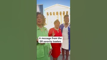 A message from the presidents of the D9 sororities. 📷: @misskanu @sassyfrizzle #nphc