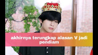 TERUNGKAP! Alasan V BTS Menjadi Pendiam