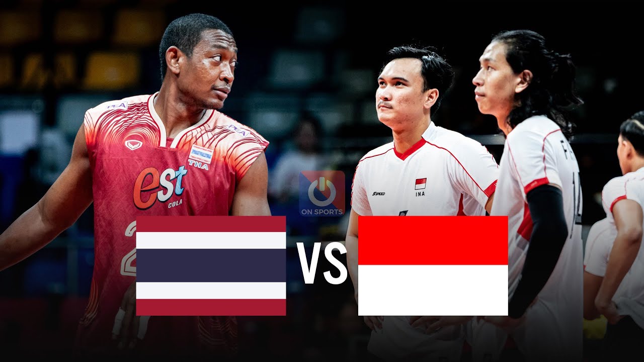 Full HD | Thái Lan vs Indonesia | Volleyball Asean 2024