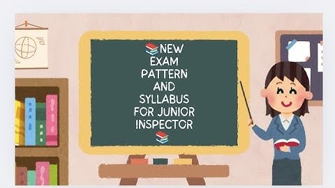 New exam pattern and syllabus for junior inspector 📚🖊️📝👷🏼‍♀️# syllabus #exam #patten #gsssb_exam 📚