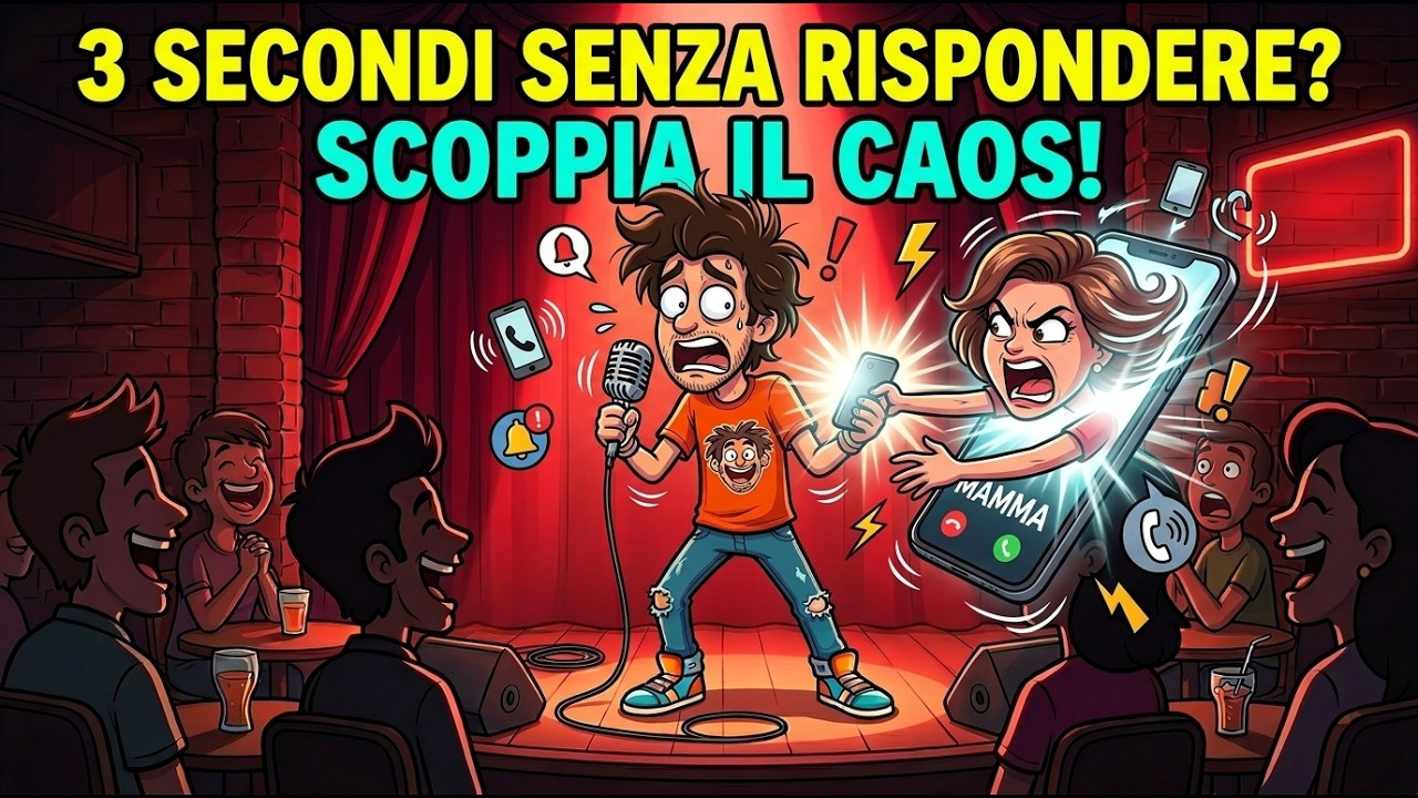 3 secondi senza rispondere a mamma… e succede il caos | Stand Up Comedy