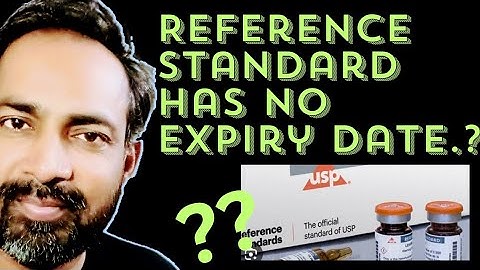 Why reference standard has no expiry date | reference standard  | USP standard
