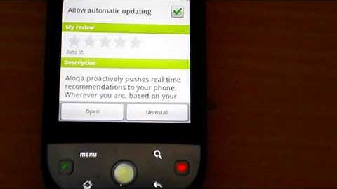 Android 2.2 (Froyo) Running on HTC Hero CDMA