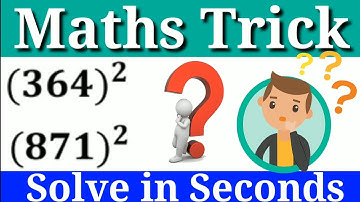 Square of any three digit number | vedic Maths | maths trick by imran sir