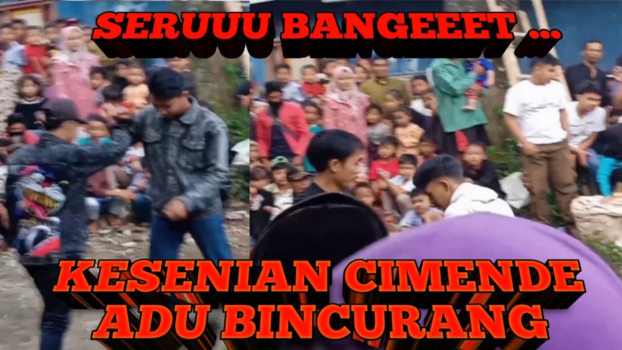 PENCAK SILAT KESENIAN CIMANDE - ADU BINCURANG - TRADISI ASLI CIMANDE VIRAL