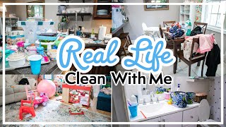 REAL LIFE Clean With Me | Cleaning Motivation 2021