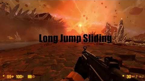 Black Mesa: Long Jump Sliding