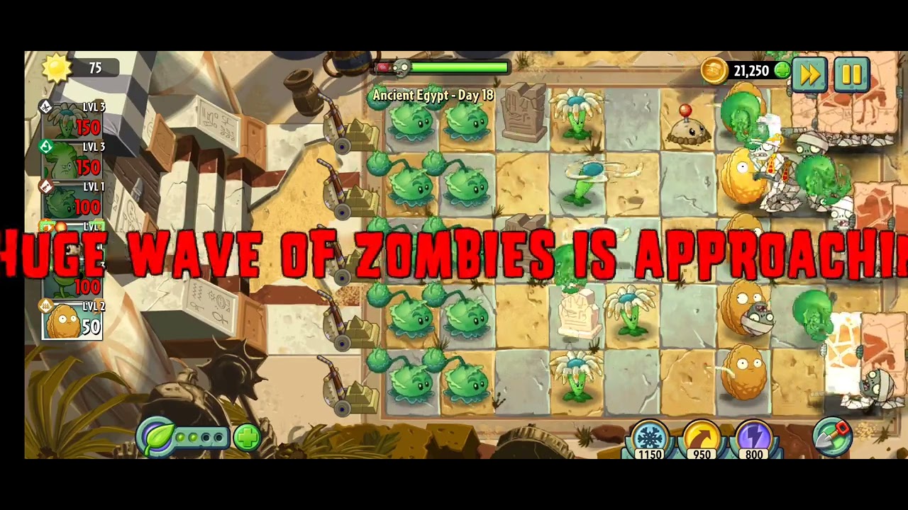 plants vs zombies 2 gameplay - YouTube