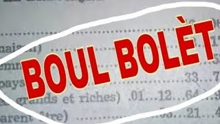 vinn konnen ki boul pouw jwe lèw fè rèv kraze bòlèt la.