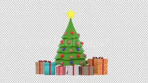 Christmas Tree | Motion Graphics - Envato elements