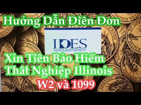 #44-Hướng Dẫn Điền Đơn Xin Tiền Bảo Hiểm Thất Nghiệp Illinois|W2 và 1099|Lưu Ý Câu Hỏi Yes/No