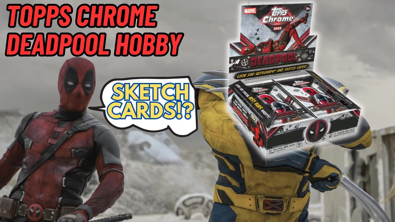 WOLVERINE X-FRACTOR /15! 😱⚔️ 2025 Topps Chrome Deadpool Hobby