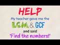 Understanding LCM and GCF