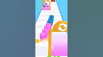 Gem Stack Runner #satisfyingvideo #satisfying #android #viral #shorts #gaming #fyp #games #mobile