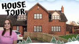 MY COUNTRY HOUSE TOUR! *XMAS GIVEAWAY* I PUT UP MY XMAS DECORATIONS🏡