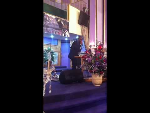 Bishop Eric McDaniel at Greater Bibleway Temple