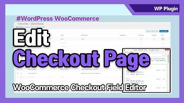 Checkout field editor - WooCommerce Checkout Field Editor