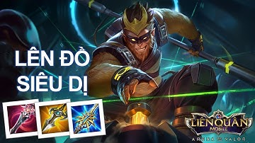 Khi Ngộ Không lên đồ siêu dị và không cầm ngọc chuẩn leo rank cao thủ Lễ hội mùa đông Liên quân