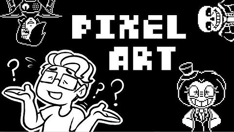 Gab Does PIXEL ART - Undertale Sprite Tutorial [Paint Tool SAI and MS Paint]