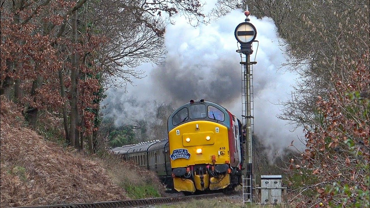 37418 & 7714 double head at the Severn Valley Railway Winter Diesel Gala 29/12/25