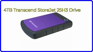 REVIEW (2026): 4TB Transcend StoreJet 25H3 Drive. First Look