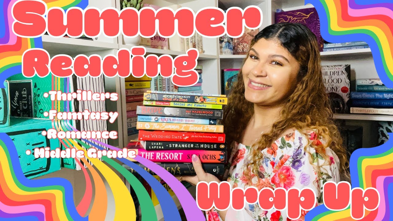 2024 SUMMER READING WRAP UP🌈 | ALL THE BOOKS I READ THIS SUMMER | + a 6 ...