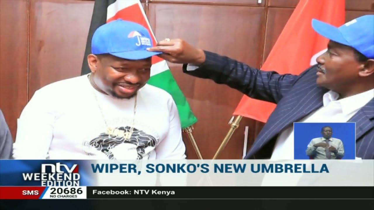 Former Nairobi Governor Mike Sonko joins Wiper party as a life member