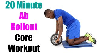 20 Minute Ab Rollout Core Workout/ Intermediate Ab Workout at Home