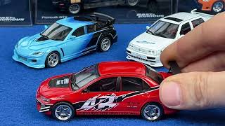 Fast end Furious 1:43 Die Cast by De Agostini Collections Number 28,29,30 l